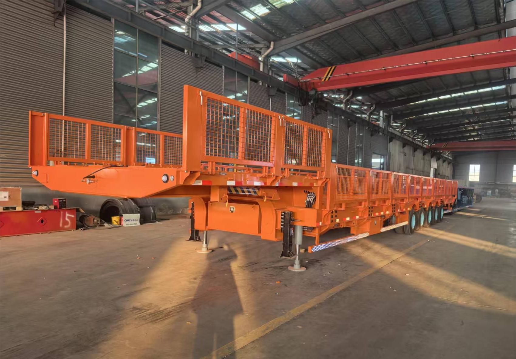 Saudi Client Visits and Purchases Hydraulic Transformer Transport Trailer