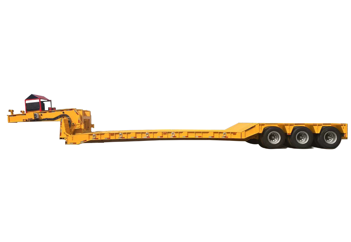 HUAYUE 3-Axle Detachable Gooseneck Lowbed Trailer (RGN)