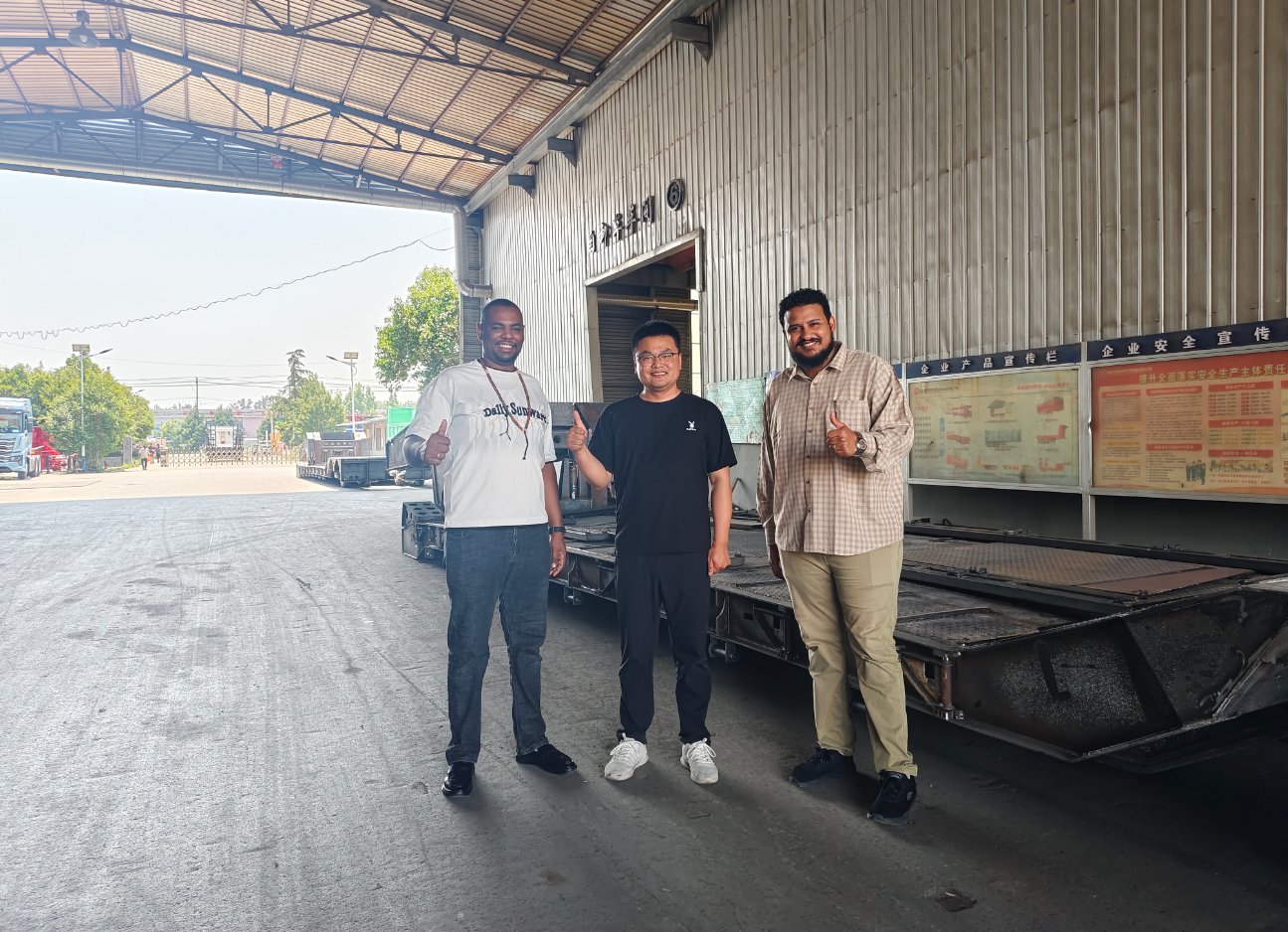 Case Study: Delivery of 3 Units Heavy-Duty 3-Axle Lowbed Trailers to Vietnam