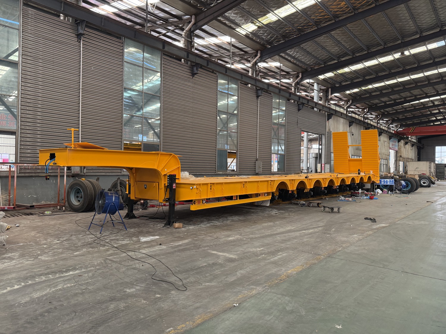 8-Axle Lowbed Trailer for Malaysia: Configuration Details